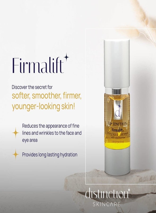Distinction Firmalift Firming Face & Eye Serum - Anti Aging Serum Lotion Cream and Moisturizer | Helps Reduce the Appearance of Fine Lines and Wrinkles, Soothes (1 Fl Oz) - Image 2