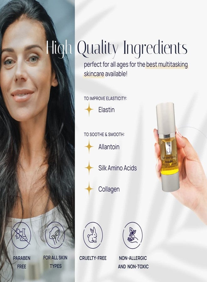 Distinction Firmalift Firming Face & Eye Serum - Anti Aging Serum Lotion Cream and Moisturizer | Helps Reduce the Appearance of Fine Lines and Wrinkles, Soothes (1 Fl Oz) - Image 3