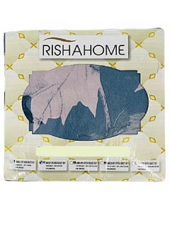 RISHAHOME Dreamweave 3-Piece Double/Queen Size Bedsheet Set – 1 Bedsheet (240x254 cm) & 2 Pillowcases (50x75 cm), Soft Polyester Bed Linen Collection  - Image 2