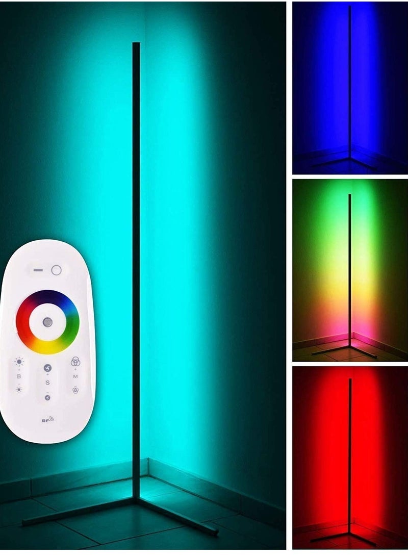 Generic - Standing Corner Mood Floor Lamp Corner Led Floor Lamp RGB Color Changing Atmosphere Light with Remote Control for Living Room, Bed Room - Image 1