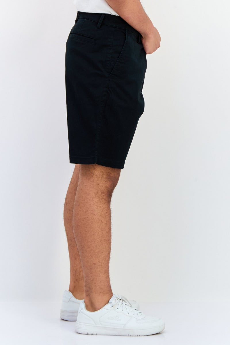 GAP Men Perfect Fit Stretchable Denim Shorts, Black - Image 3