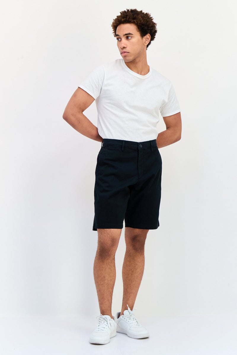 GAP Men Perfect Fit Stretchable Denim Shorts, Black - Image 4