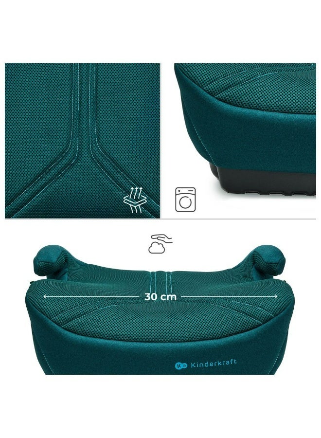 Kinderkraft - Fotelik Samochodowy I-Boost 2 Pro Car Seat - Green - Image 2
