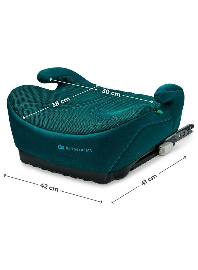 Kinderkraft - Fotelik Samochodowy I-Boost 2 Pro Car Seat - Green - Image 5