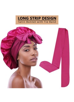 3Pcs Satin Bonnets For Black Women Large Silky Bonnet With Tie Band Jumbo Braids Bonnet A - pzsku/Z445F791D14DA89C840DEZ/45/_/1696661293/61eff781-5b8c-4da6-9405-101e424d53f1