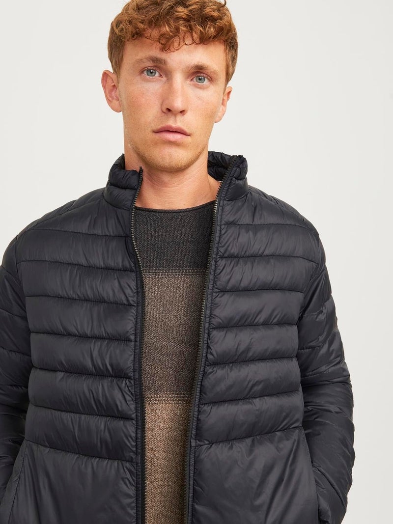 Jack Jones Men's Stand Collar Puffer Jacket - 12258444 - Image 3