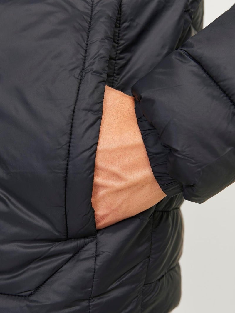 Jack Jones Men's Stand Collar Puffer Jacket - 12258444 - Image 5
