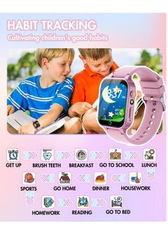 Generic Smart Watch for 4-12 Year-old Kids, Comes with Video, Camera, Music Player Functions and 26 Games (Pink)  - Image 3