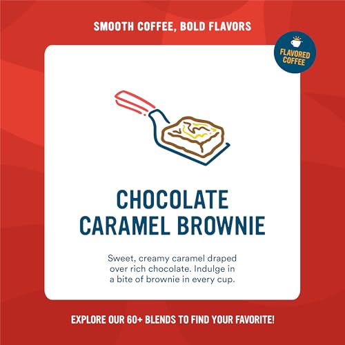 Cameron's Coffee Camerons Coffee Single Serve Pods Flavored Chocolate Caramel Brownie 12 Count Pack of 6 - Image 5
