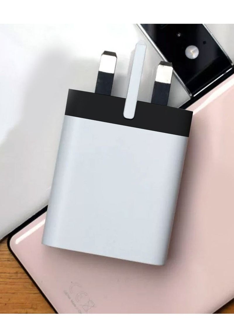CATANES Google 30W USB C Fast Charger 3 Pins Charger White  - Image 5