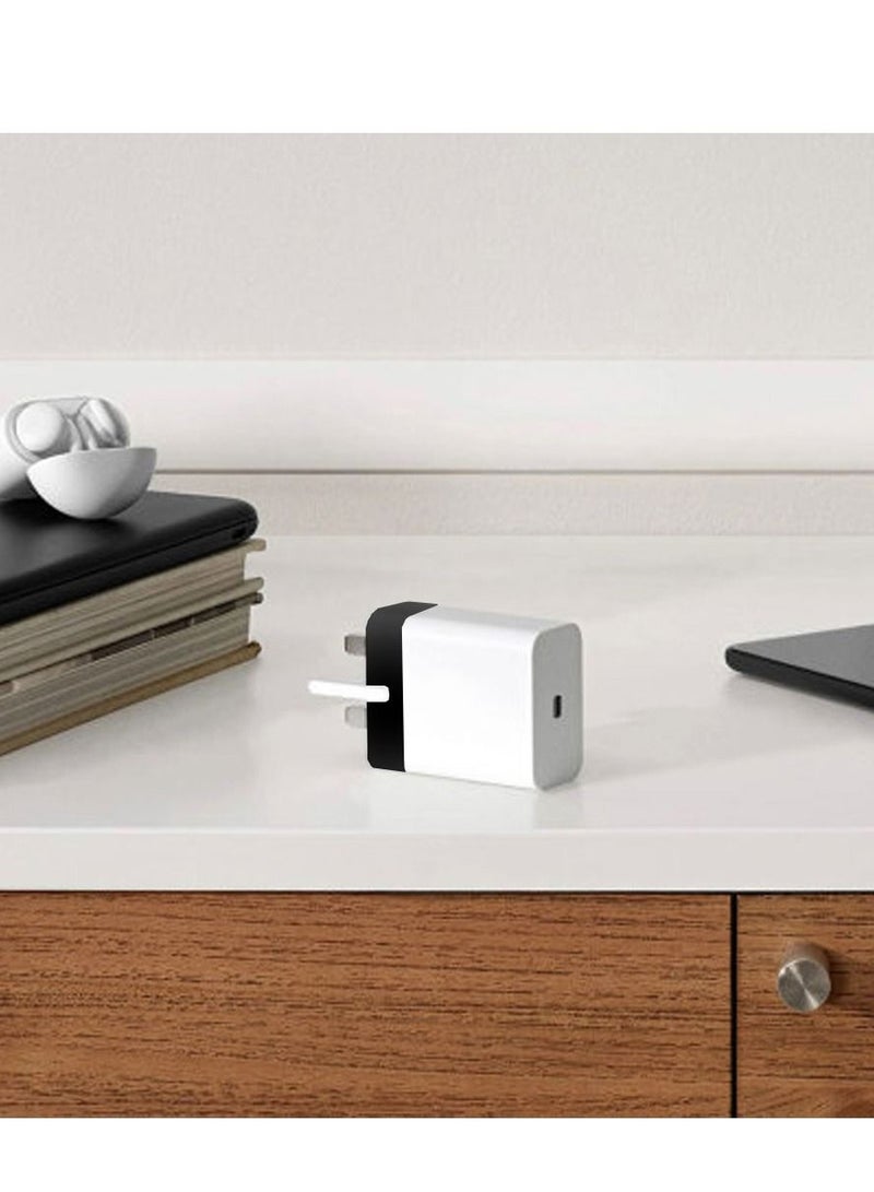 CATANES Google 30W USB C Fast Charger 3 Pins Charger White  - Image 3