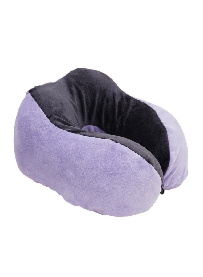 BigPlayer Memory Foam Travel Neck Support Rest Pillow - Soft Lightweight, Comfortable & Breathable Washable Cover, Versatile Comfort for Travel in Plan | Flight| Car| Airplane - Image 1