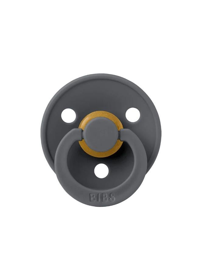 BIBS Color Baby Pacifier 2-Pack Latex Size 2 – Ivory/Petrol - Image 3