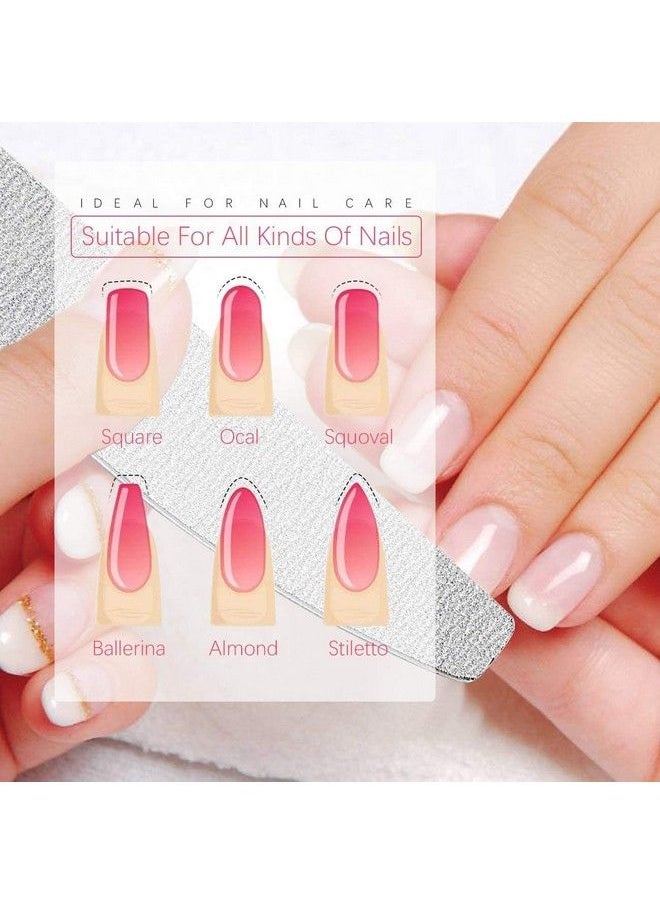 MAJESTIQUE Nail Filler And Nails Cutter 3Pcs Double Sided Filer Nail Set Nail Shaper Big Size Nail Cutter For Men And Women Perfect Manicure Tool Kit 4Pcs For Shiny Nail  - Image 3