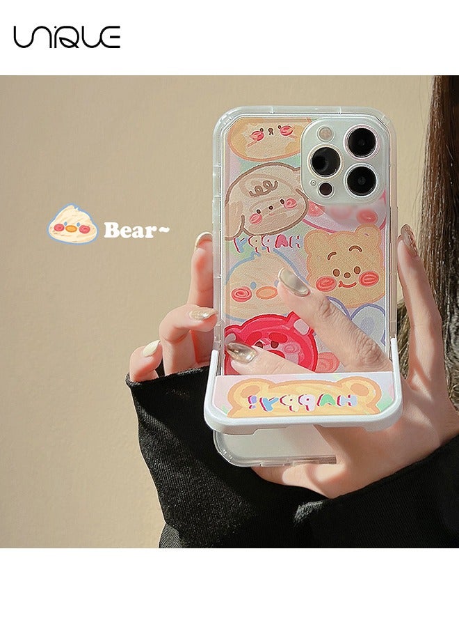 يونيك متوافق مع حافظات ايفون 14 برو ماكس ، وحافظات الهاتف الرمزية للكتابة على الجدران الحيوانية ، وحافظات الهاتف المخفية - حافظات هاتف أنيقة وبسيطة - TPU Drop Protection - Image 5