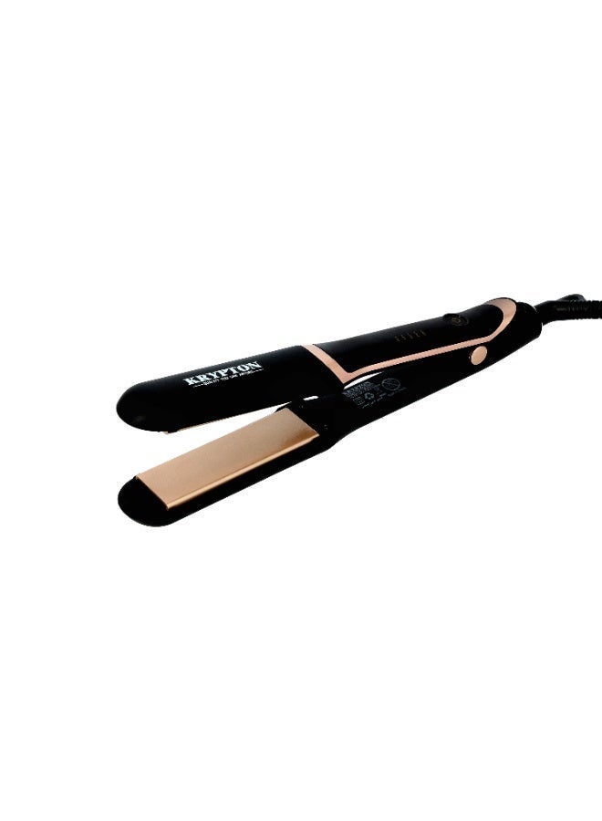 KRYPTON Hair Straightener KNH6314 | Ceramic Heat Plates, 5 Temperature Levels (146–220°C), PTC Heating, 360° Swivel Cord | Fast Styling | 2-Year Warranty Multicolour - Image 1
