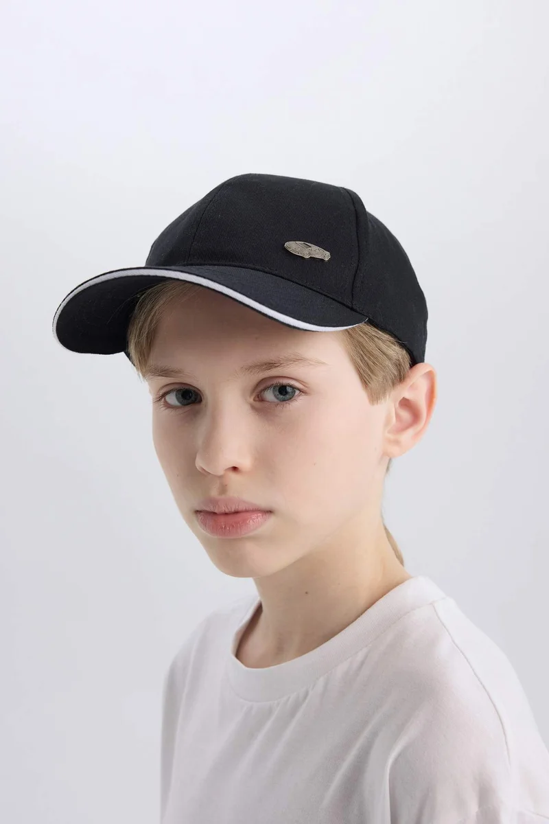 ديفاكتو Boy Cotton Baseball Basketball Cap