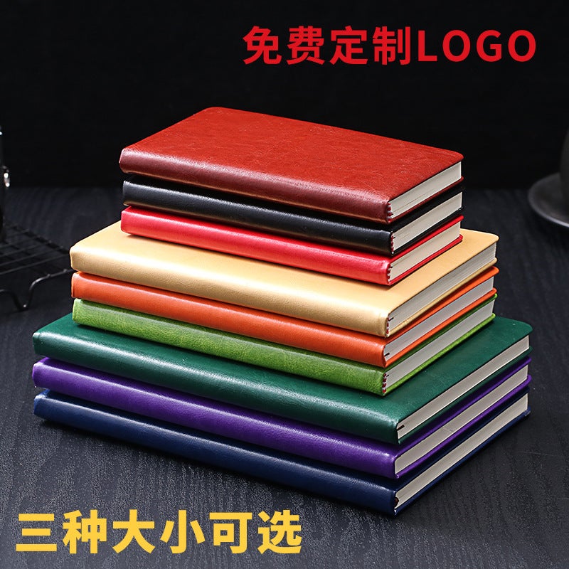 Manufacturer Paperback A5 Notebook With Custom Logo Leather Cover Business Notebook Paperback Notepad Diary Planner - Image 3