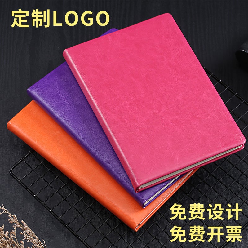 Manufacturer Paperback A5 Notebook With Custom Logo Leather Cover Business Notebook Paperback Notepad Diary Planner - Image 5