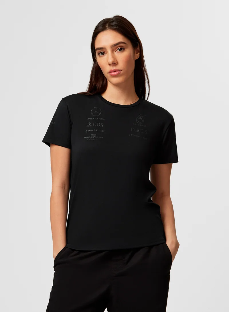 AMG Petronas Formula 1 Team Mercedes-AMG Women's Team Driver T-shirt - Stealth Edition