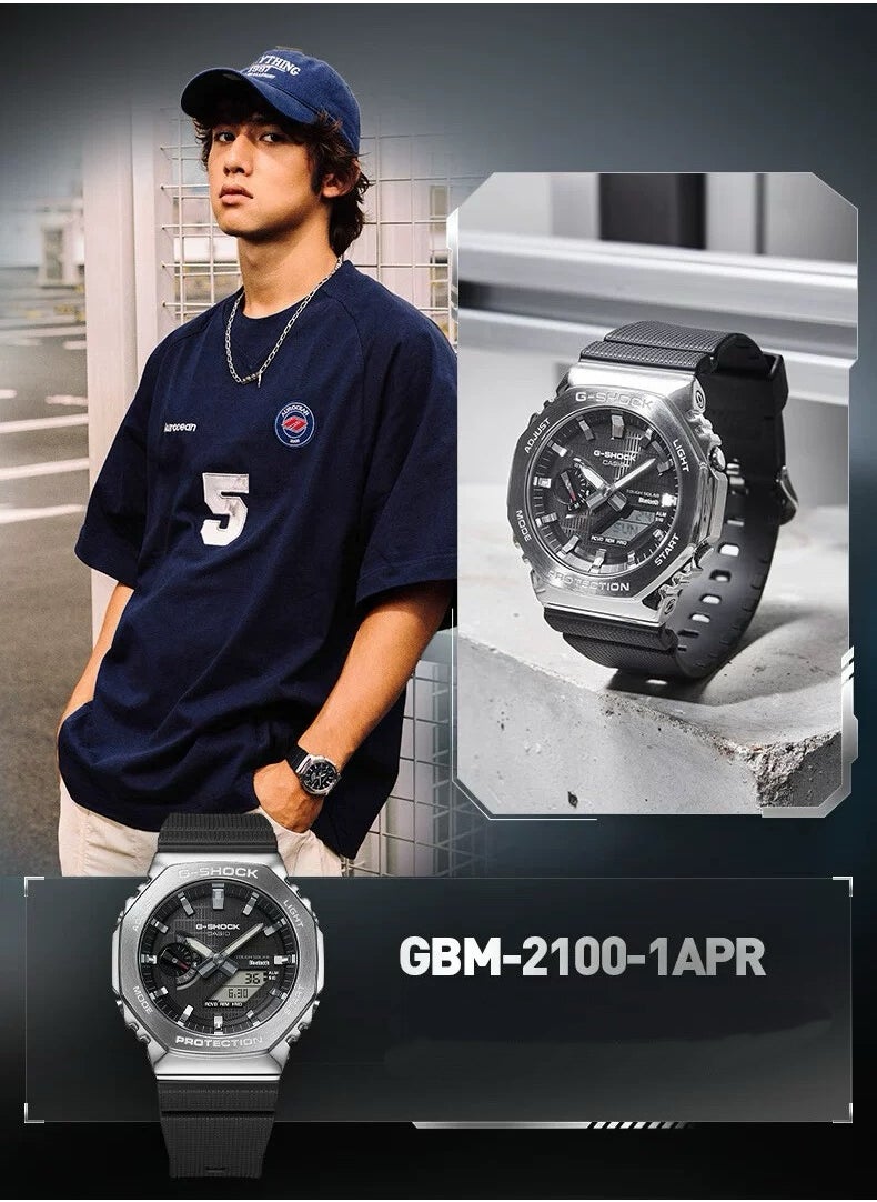 G-SHOCK CASIO G-Shock Mens Quartz Watch, Analog-Digital Display GA-2100 Comes in an original gift box  - Image 2