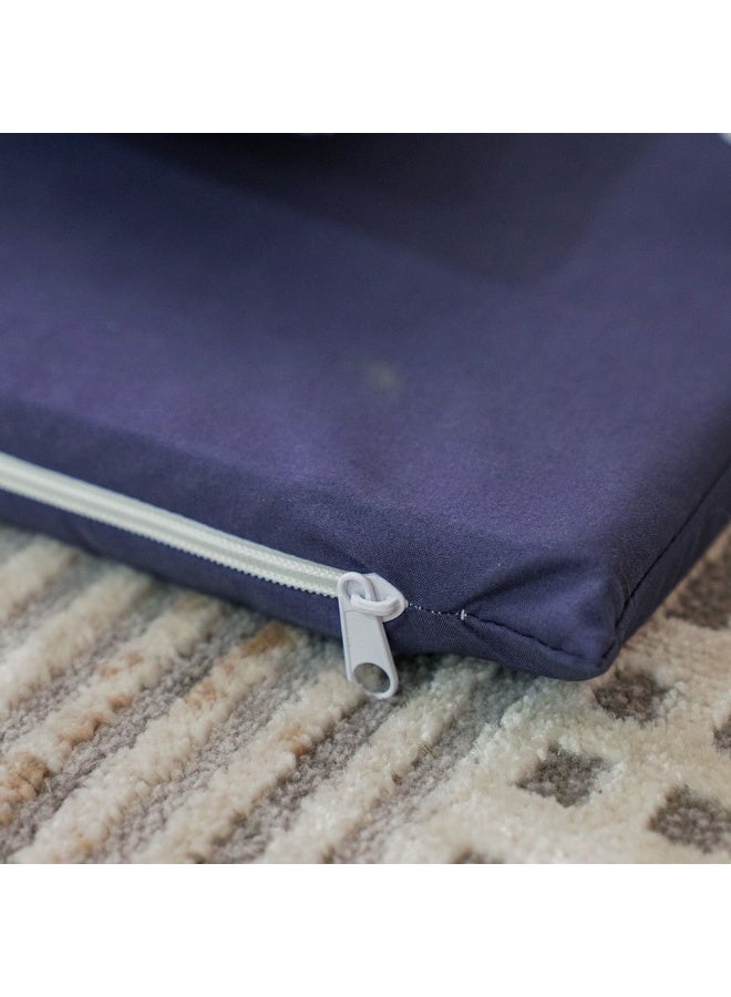 DANUBE HOME Flexible Single Foam Six Fold Travel Mattress With Pillowcase Guest And Travel Camp Foam Mattress Hand Carry Mattress Single Mattress For Baby 3 Cm - Image 3