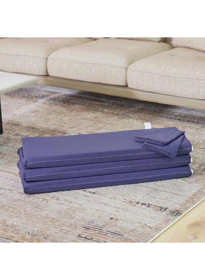 DANUBE HOME Flexible Single Foam Six Fold Travel Mattress With Pillowcase Guest And Travel Camp Foam Mattress Hand Carry Mattress Single Mattress For Baby 3 Cm - Image 5