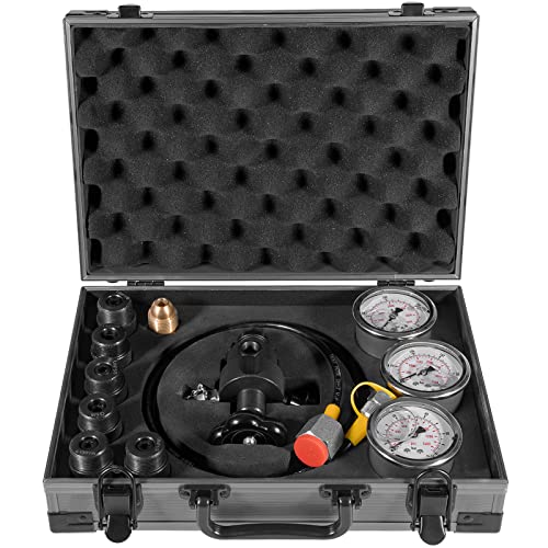 Bonbo GK-01 Hydraulic Accumulator Nitrogen Charging System with 7 Couplings, 3 Pressure Gauges 1 Gas Hose and 1 Main Valve Body, Nitrogen Pressure Test Kit, Gas Charging Tools - Image 1