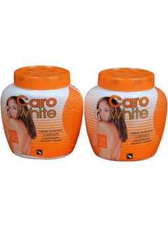 CARO WHITE Lightening Beauty Cream Pack Of 2 Orange 300ml 