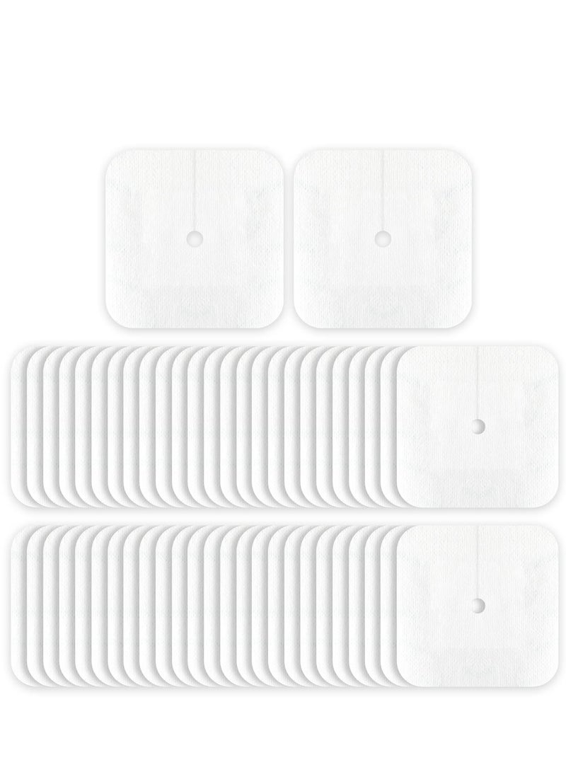 Feeding Tube Pad, Gtube Covers Split Drain Adhesive Bandage PD Dialysis Catheter Patch PEG J Foley Tubing Stabilization Device(Pack of 30 4 x 4 Inch) - Image 1