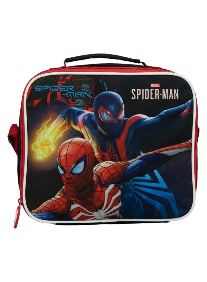 SunCe Marvel Spiderman Insulated Zipper Closure Lunch Tote Multicolour 9.05 x 3.54 x 10.63 Inch SUNS-2251MSL  - Image 1