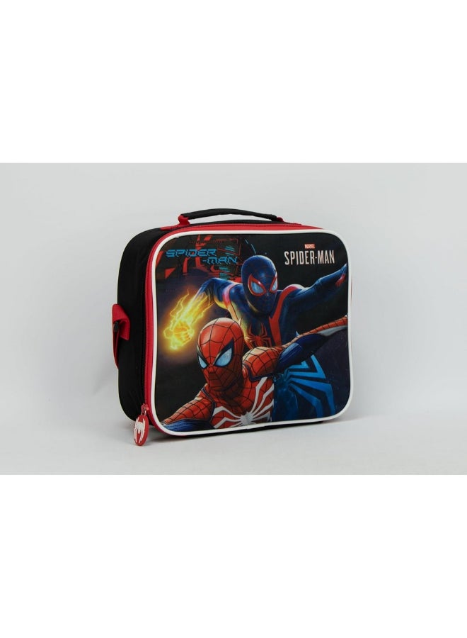SunCe Marvel Spiderman Insulated Zipper Closure Lunch Tote Multicolour 9.05 x 3.54 x 10.63 Inch SUNS-2251MSL  - Image 2