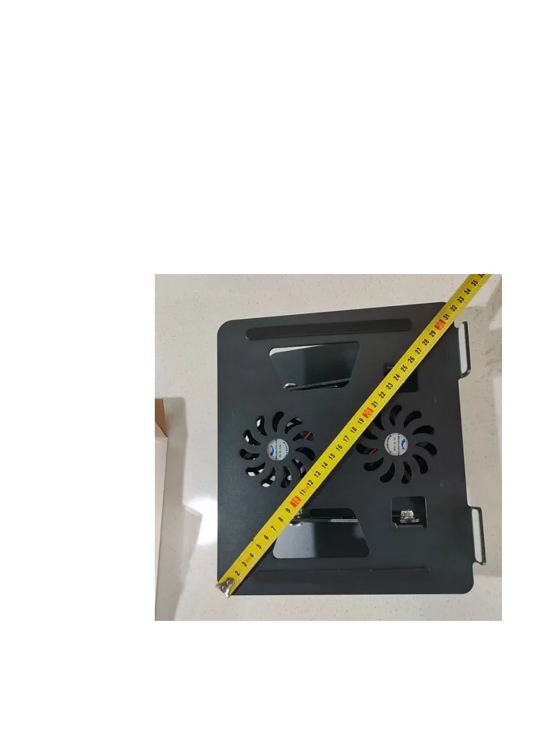 Terabyte Laptop Stand, Adjustable Cooling Pad, 360 Degree Rotation, Aluminum Cooler Stand for Desk, Multi-Angle Compatible with MacBook Air Pro, All Notebooks 10-15.6" - Image 5