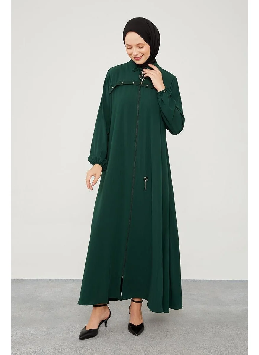 Levidor Emerald Bird Eye Detail Abaya