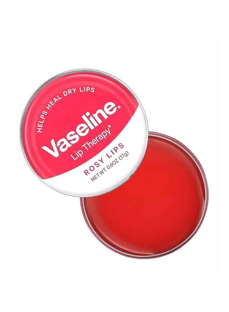 Vaseline Lip Therapy Rosy Tin (17 g) - Image 2