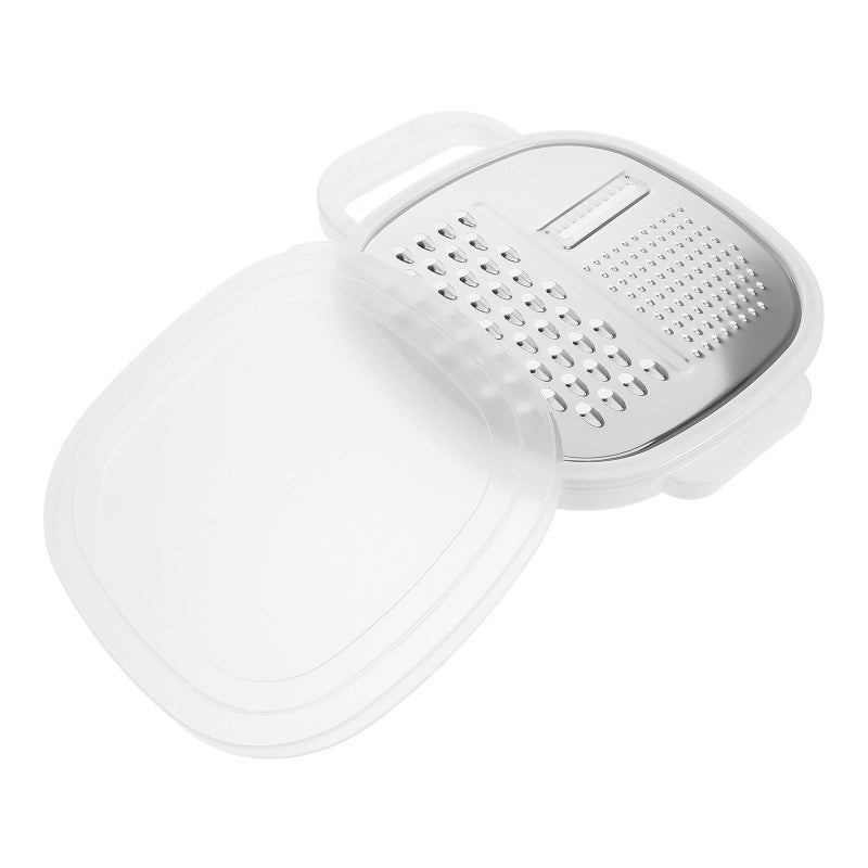 Multifunctional Stainless Steel Cheese Grater And Vegetable Slicer With Precision Blades For Kitchen Use Manual Potato Carrot Cutter Home Cooking Food Preparation - Image 2