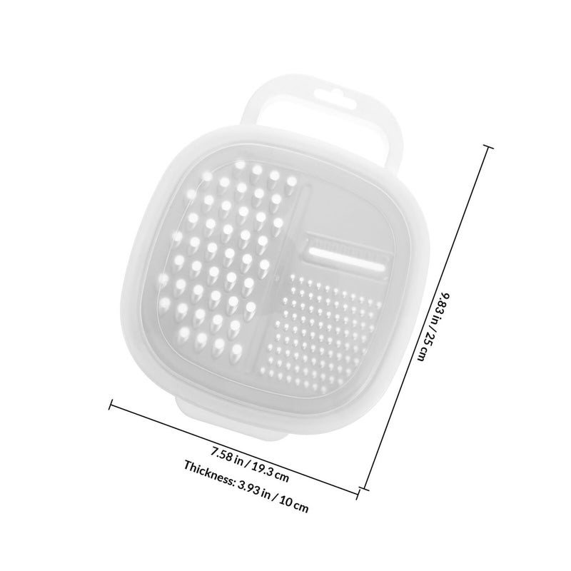 Multifunctional Stainless Steel Cheese Grater And Vegetable Slicer With Precision Blades For Kitchen Use Manual Potato Carrot Cutter Home Cooking Food Preparation - Image 3