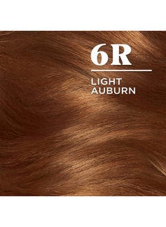CLAIROL Nice'N Easy Permanent Hair Dye 6R Light Auburn Hair Color Pack Of 1 **Packaging May Vary  - Image 4