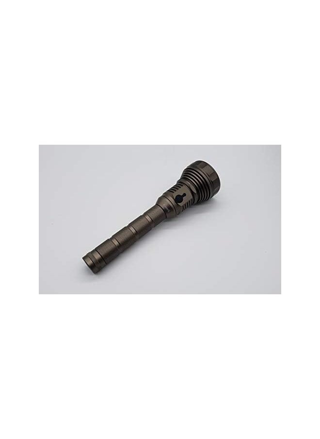 VORTEX Vortex Serpent Giant σ Tactical Aluminum Searching Type C USB Recharging Powerful Long Bean Range Charging Indication Tactical Function Rechargeable Battery Flashlight  - Image 2