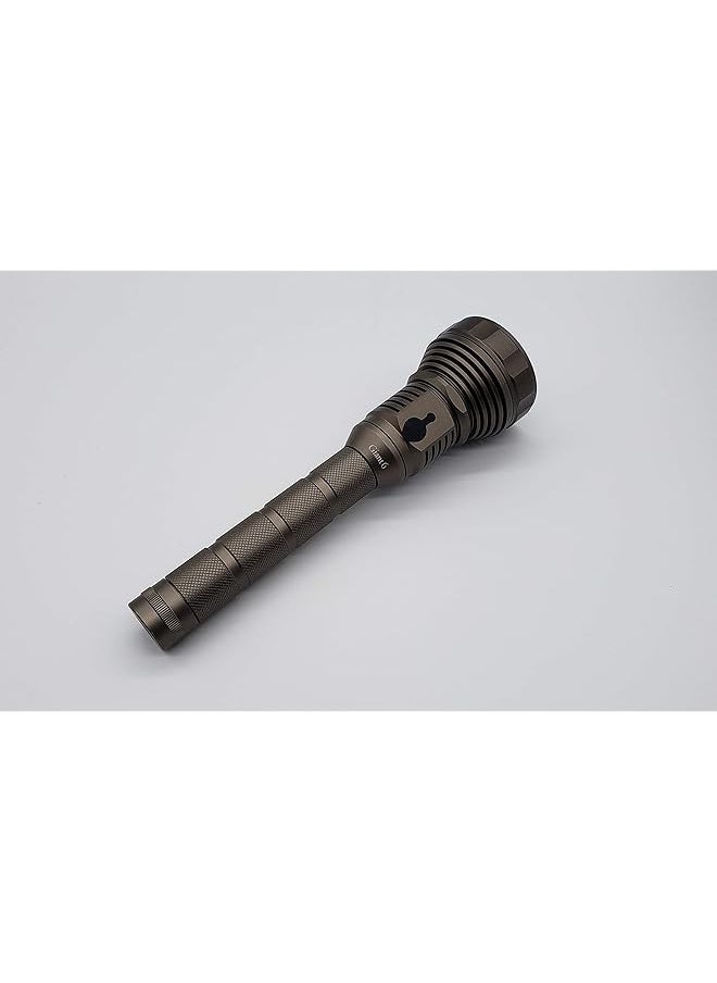 VORTEX Vortex Serpent Giant σ Tactical Aluminum Searching Type C USB Recharging Powerful Long Bean Range Charging Indication Tactical Function Rechargeable Battery Flashlight  - Image 1