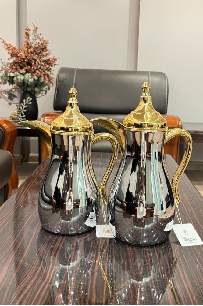 طقم ترامس احداهما للشاي والاخر دلة قهوة - Image 1