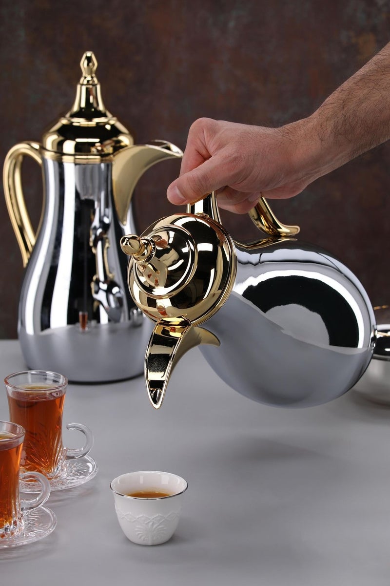 طقم ترامس احداهما للشاي والاخر دلة قهوة - Image 3