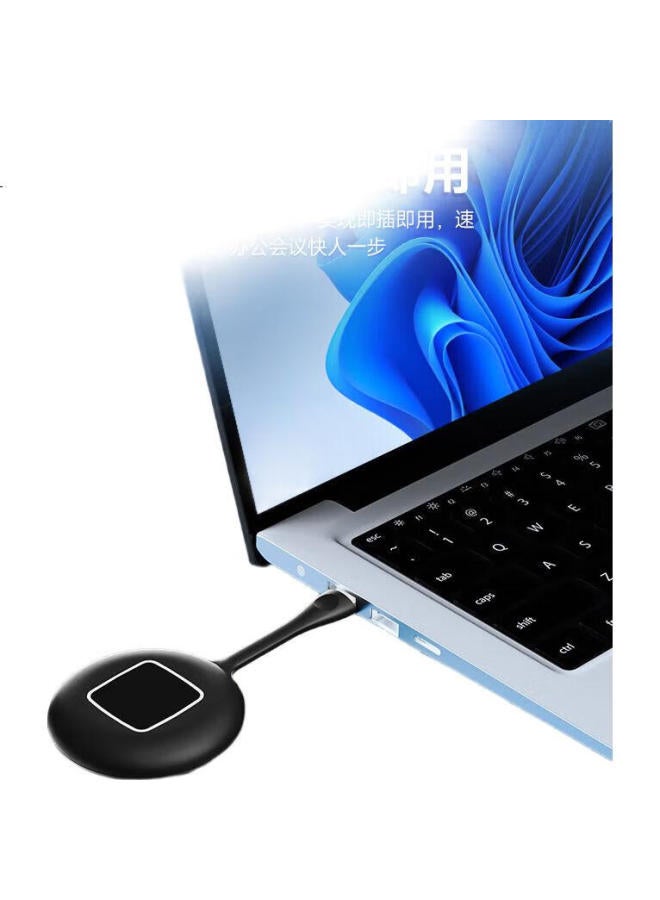 Skyworth Wireless Screen Mirroring Device, High-Definition Enterprise-Grade For Office Meetings, Home Use, Smart Screen Mirroring For Mobile Phones, Laptops, Monitors, Projectors, Tablets, Hdmi One-Click Smart Screen Mirroring Device Gdwbz3-Dg - Image 2
