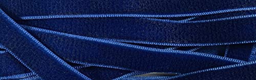 Renaissance Vintage 3/8'' Velvet Ribbon -, Velvet Ribbon - Made in Swiss,- 3/8" Peacock Blue Velvet, 10 Yards #162 - Image 5