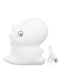 Dinosaur Shape Silicone Tap Night Light Rechargeable 7 Color LED Sleeping Night Light