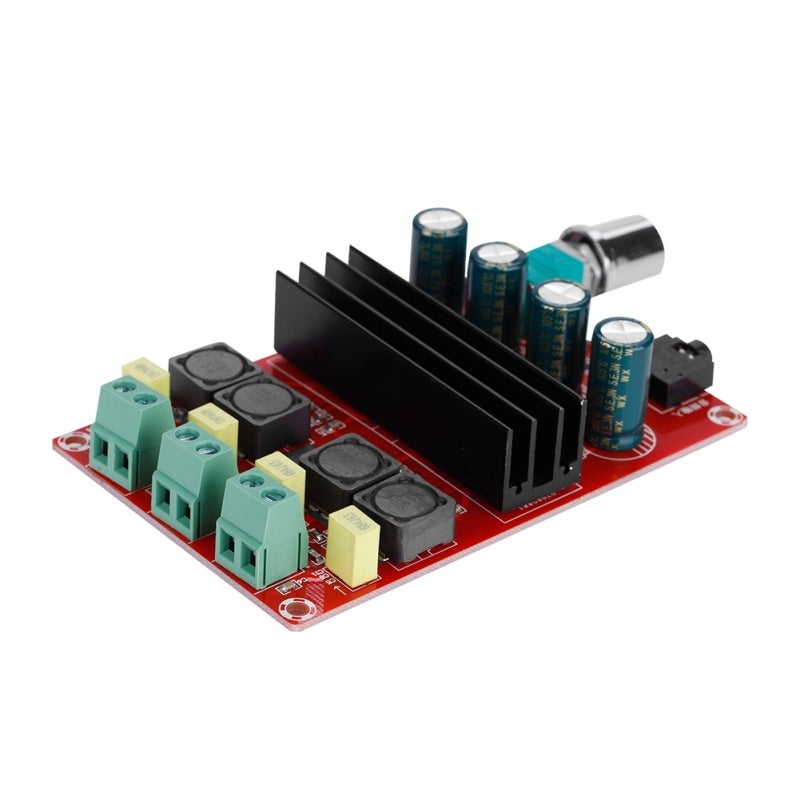 Double Channel Power Amplifier Board 100Wx2 Digital Amplifier Module - TI TPA3116D2 Core Bridge Connection Technology - High Power Pure Digital Audio Board for 12-24V DIY Speaker Systems - Image 3