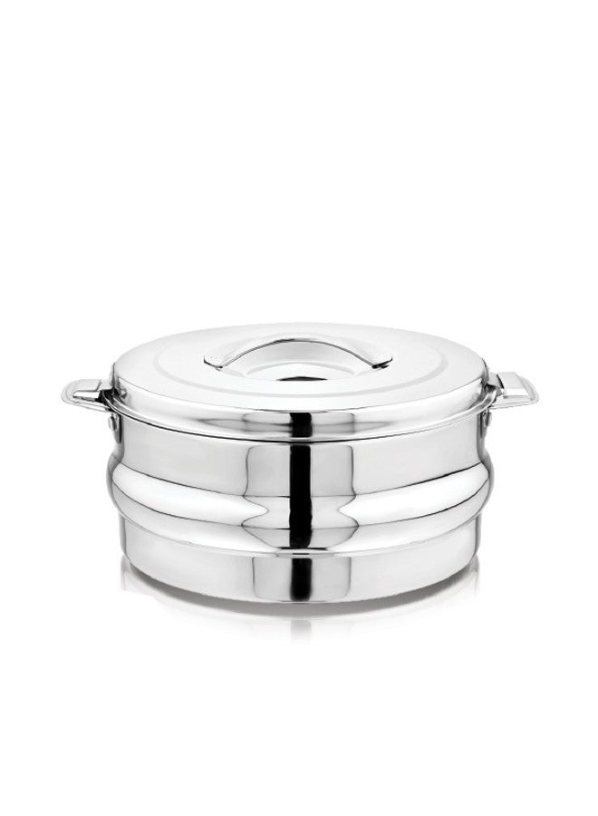 REEM Stainless Steel food Container With Twist-Lock Lid 1500ML Silver - Image 4
