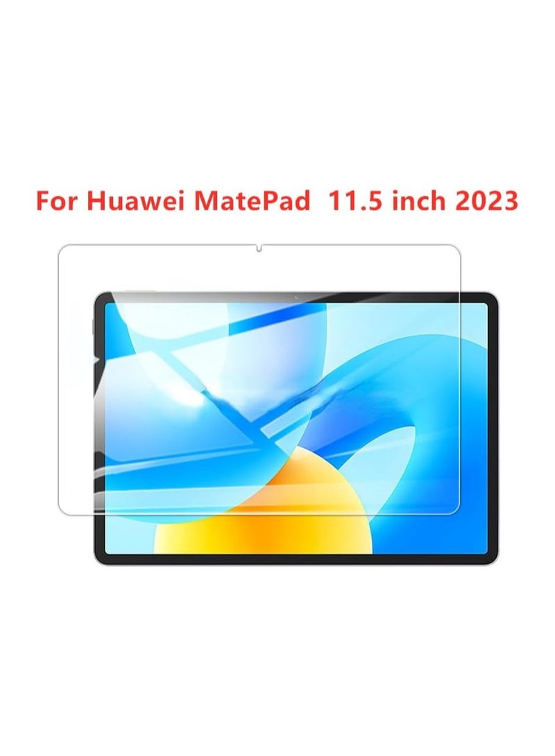 2 Pieces HD Scratch Proof Tempered Glass Screen Protector Compatible with Compatible with Huawei Matepad 2023 11.5 Inch Free Bubbles Glass Protector - Image 2