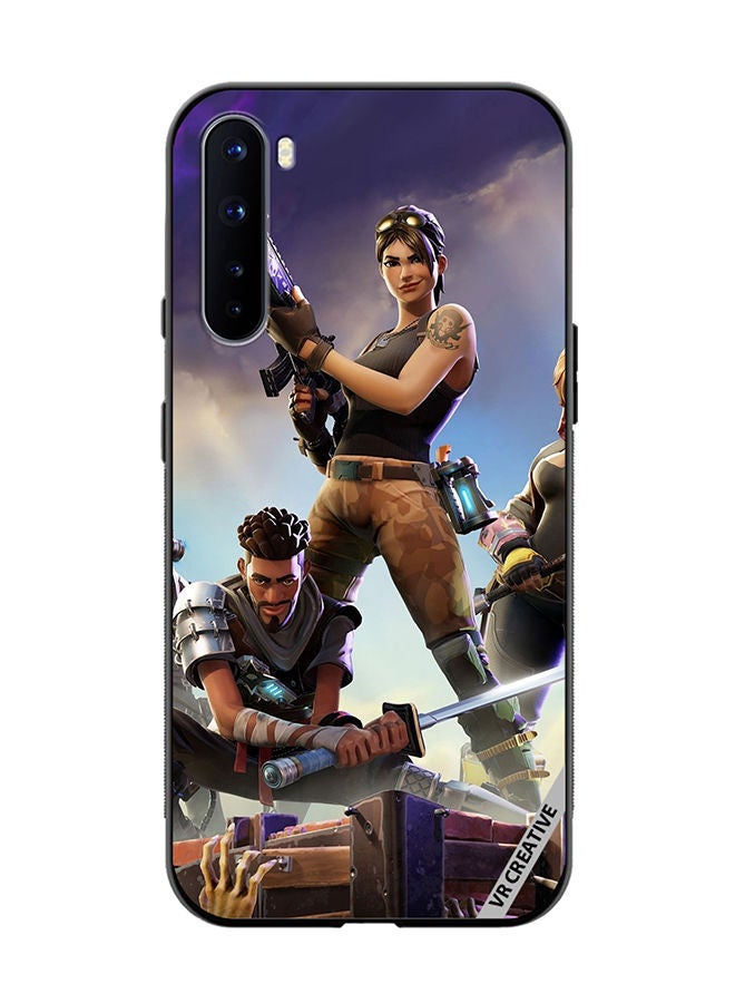 VR CREATIVE Protective Case Cover For OnePlus Nord Fortnite Design Multicolour - Image 1