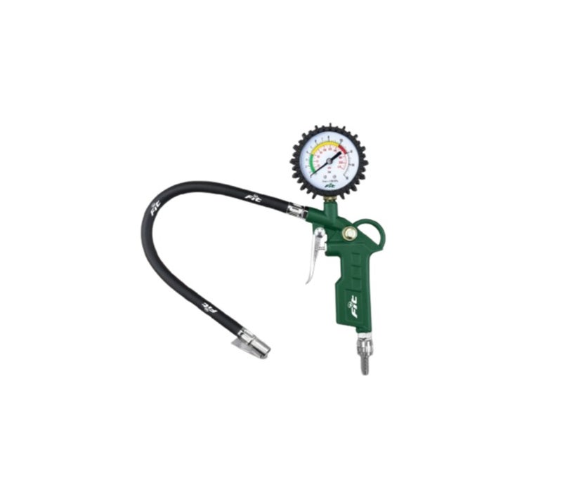 FIT C30 Tire Pressure Gauge with Air Gun – Professional Inflator Gun with Pressure Meter P8037-2